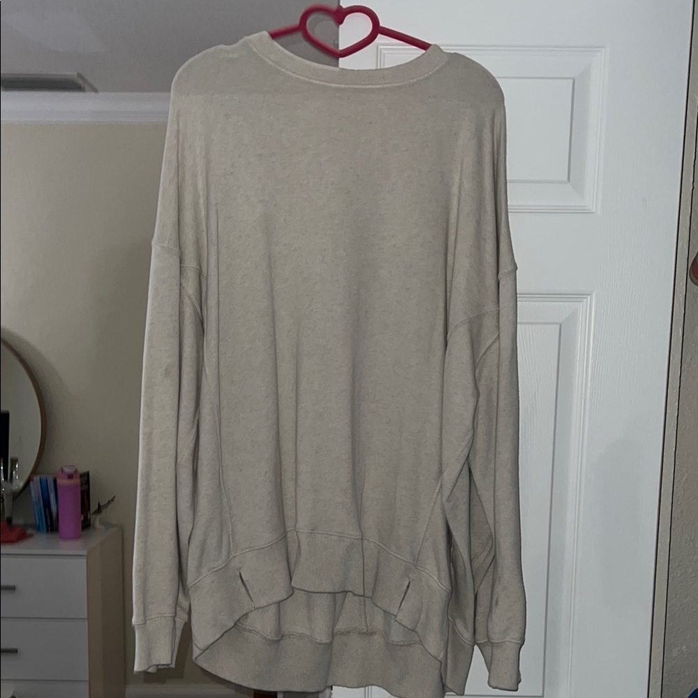 Aerie Cream Knit Pullover